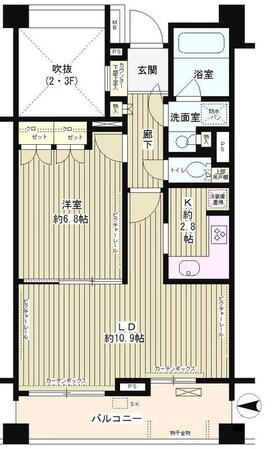 クラッサ成城の物件間取画像